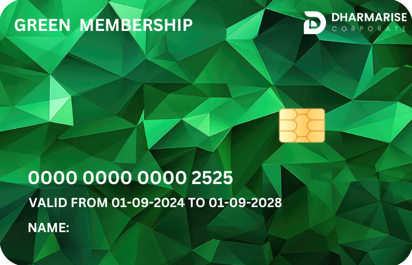 Green membership card